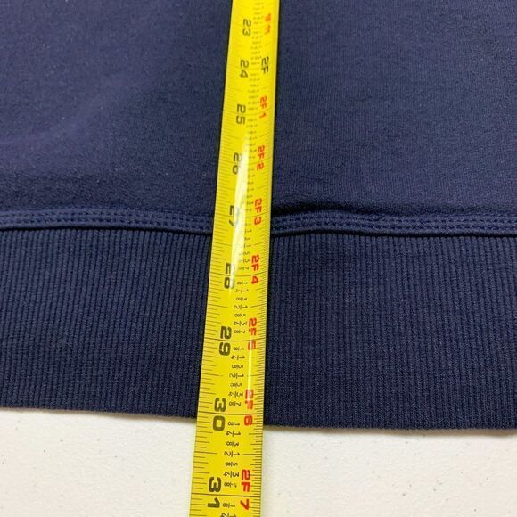 Champion Spellout Hoodie Mens Extra Large Blue Sweatshirt Outdoor Athletic Gym - Picture 11 of 12